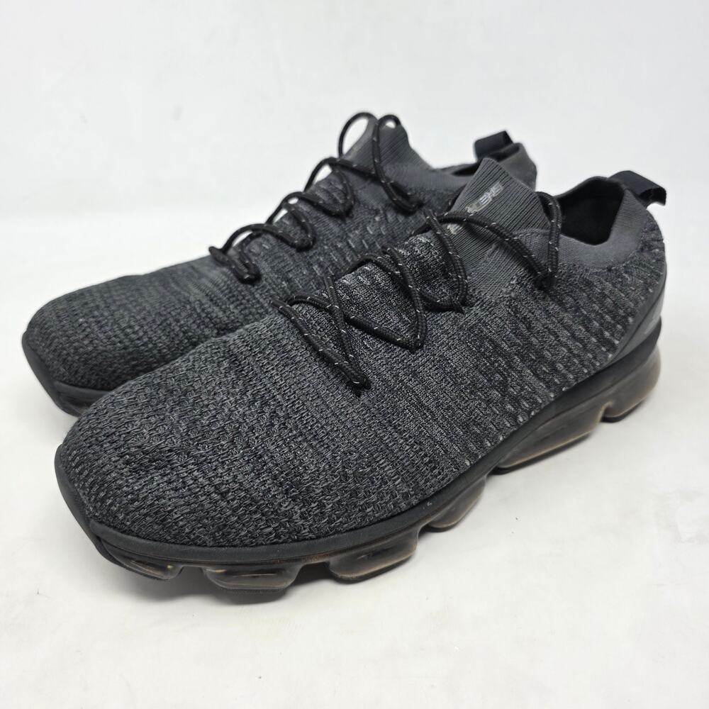 Skechers Air-Cooled Memory Foam Sneakers Black Knit Men’s Size 11.5